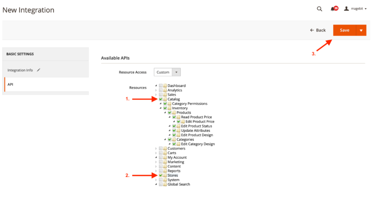 externe schnittstellen magento