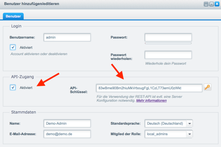 shopware externe schnittstelle 5